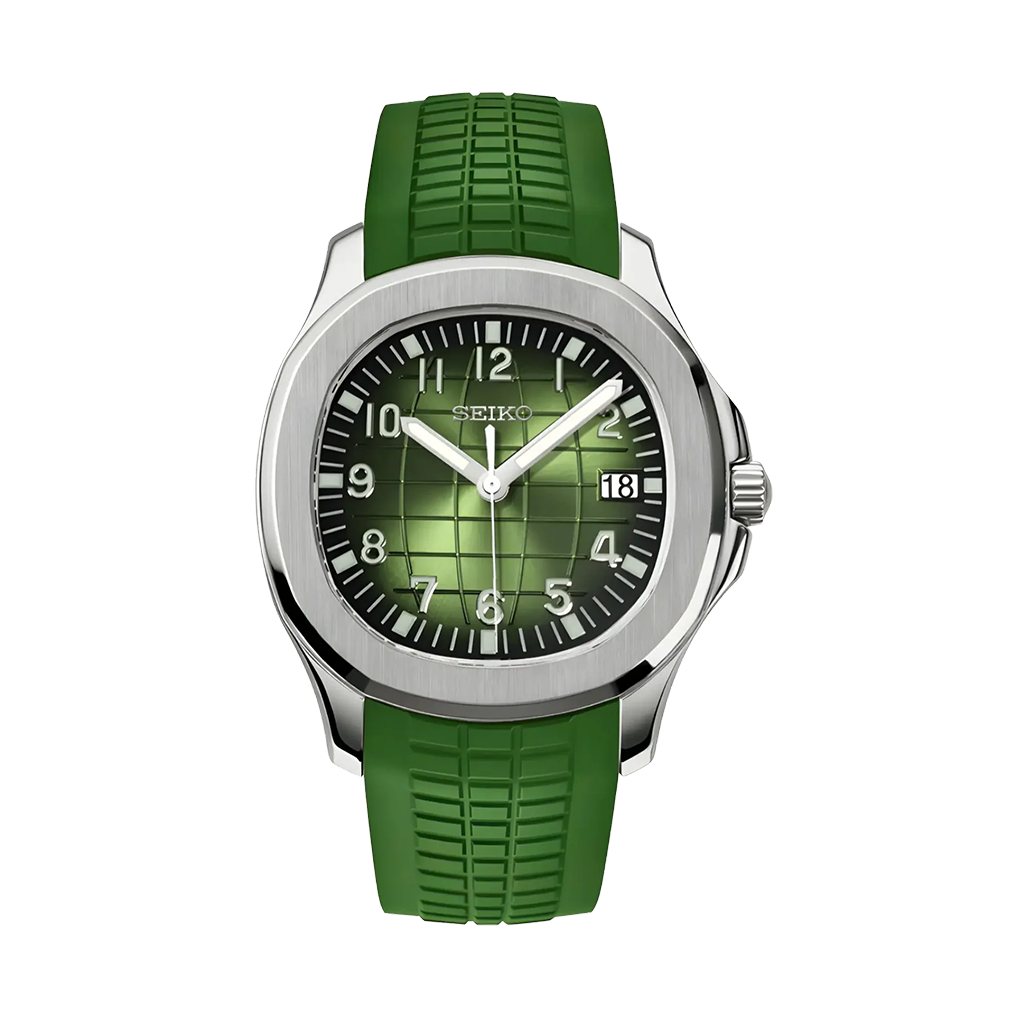 Seiko Mod Aquanaut – Vert – 42mm – Automatique NH35 – Verre Saphir