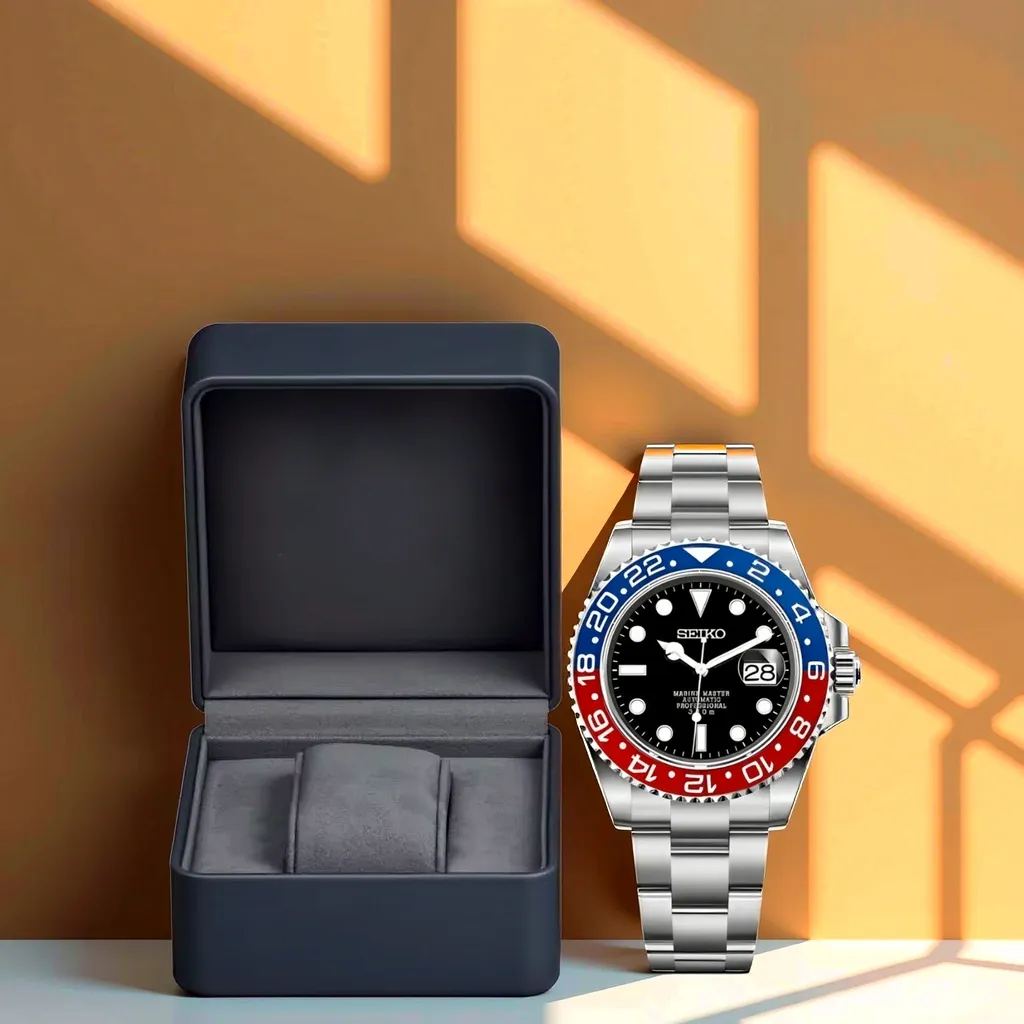 Seiko Mod GMT - Pepsi avec boite