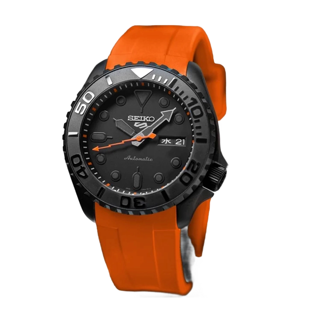 Seiko Mod Submariner – Orange KX – Automatique NH35 – Verre Saphir